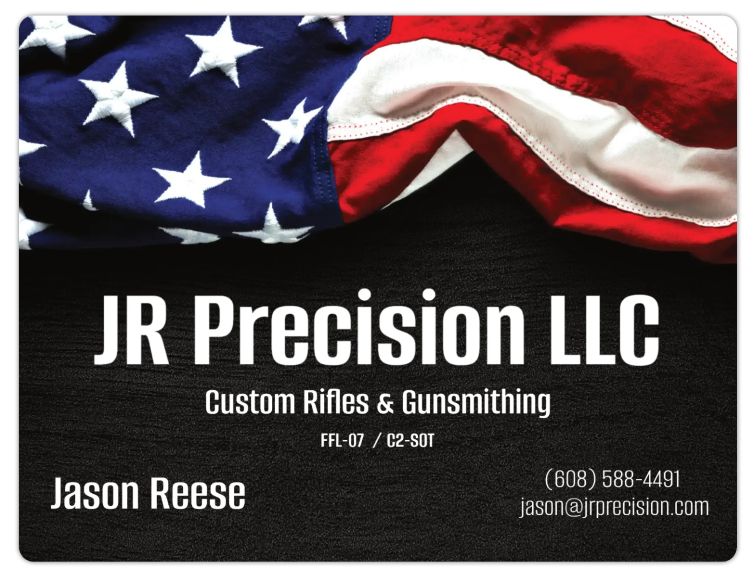 Image of JR Precision LLC Business Card